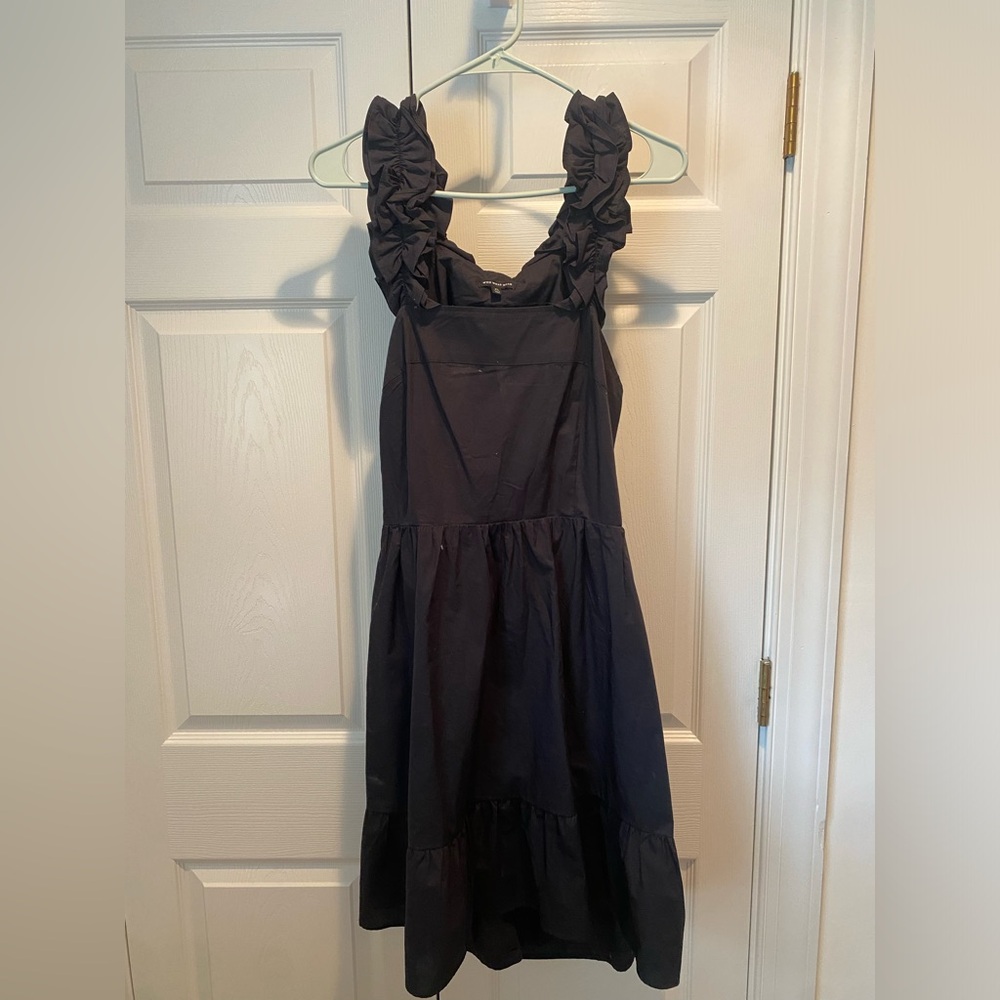 We wore what black mini dress
